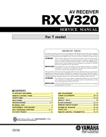 Yamaha RXV-320 - Service Manual 